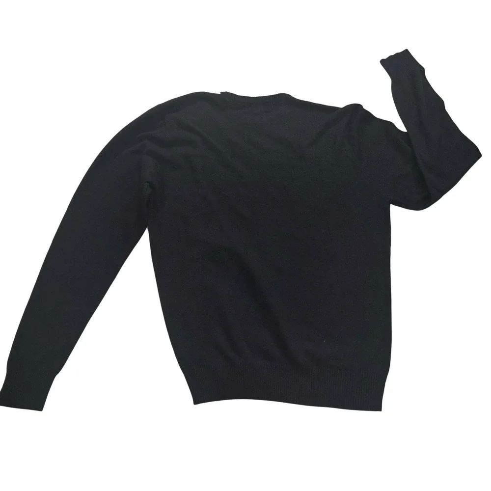 Men's XL Carbon Crewneck Sweater Santa Beer Xmas Holiday Party Funny Ugly Core